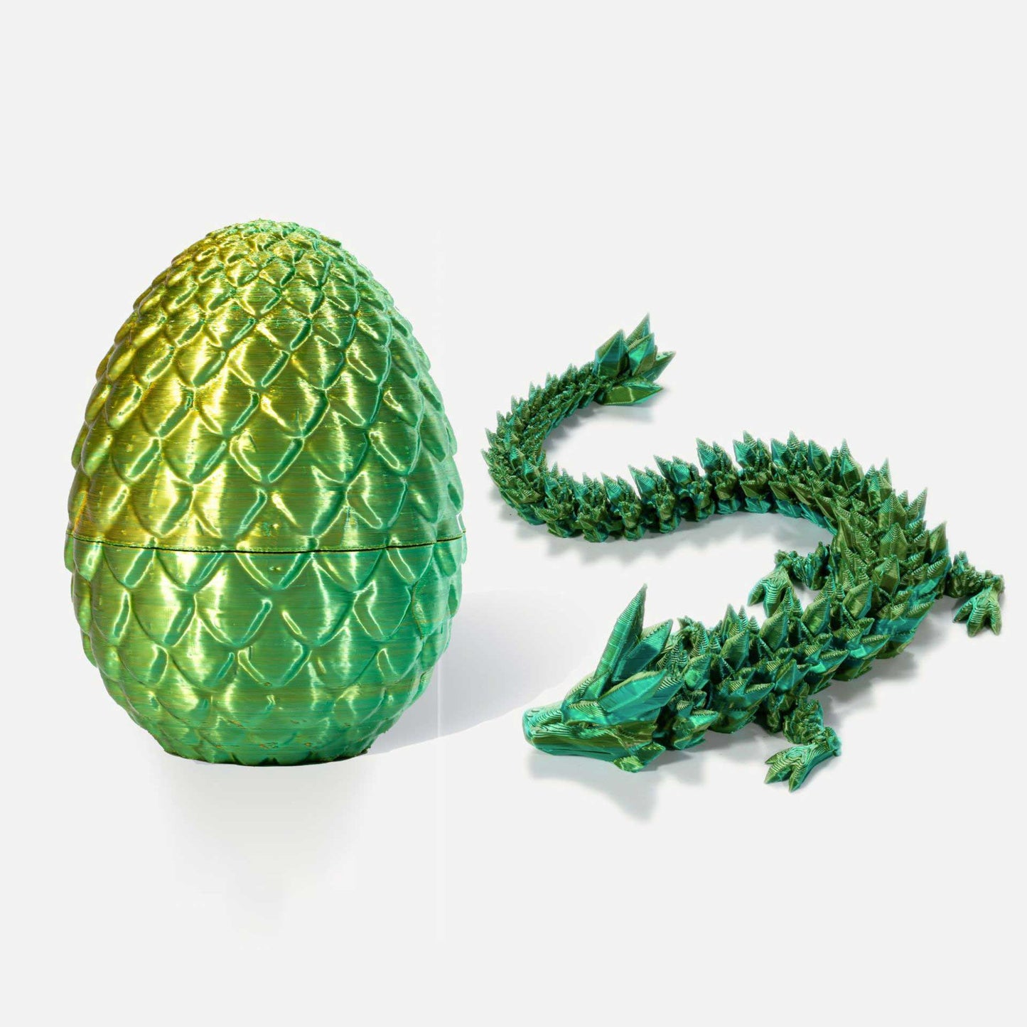 π3D-Printed Articulated Crystal Dragon