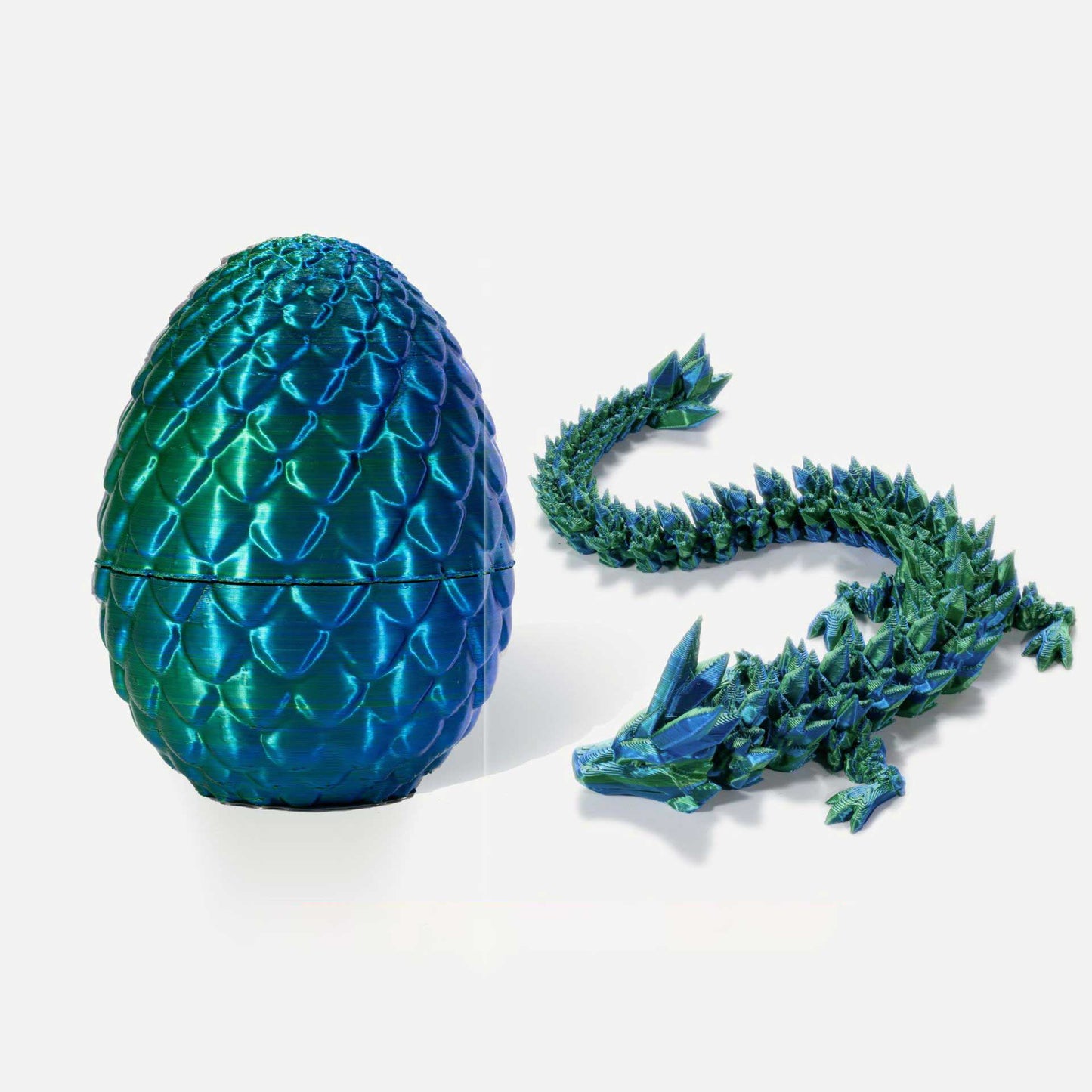 π3D-Printed Articulated Crystal Dragon