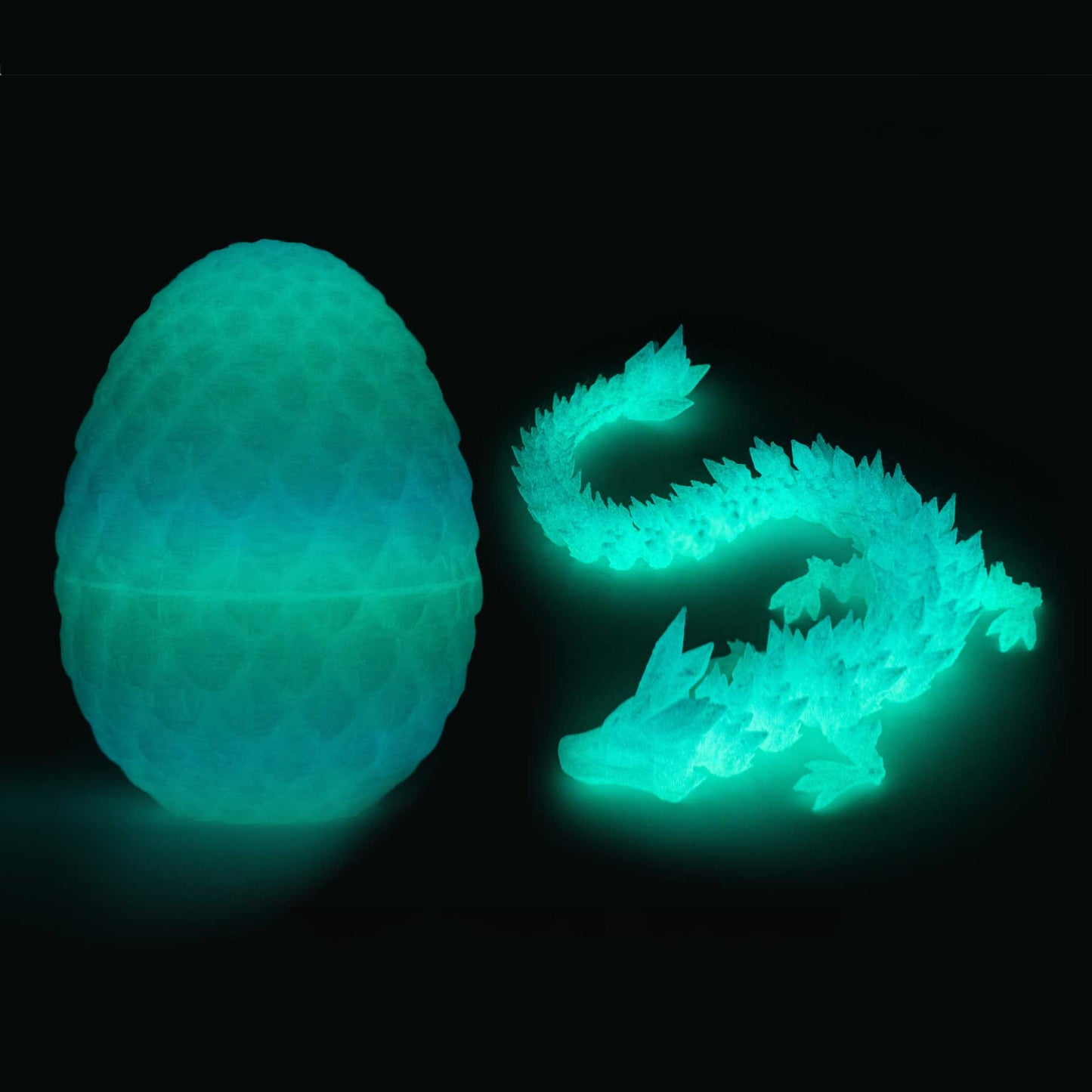 π3D-Printed Articulated Crystal Dragon