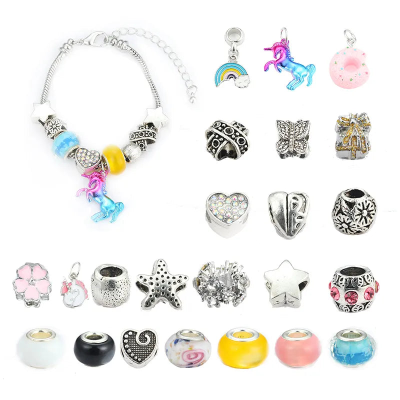 🎁DIY Christmas Advent Calendar Bracelets Set