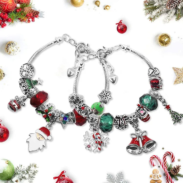 🎁DIY Christmas Advent Calendar Bracelets Set