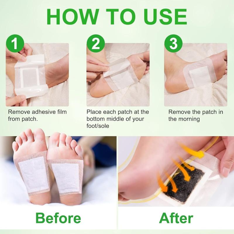 Foot Detox Patches for Stress Relief