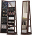💝𝗧𝗼𝗱𝗮𝘆'𝘀 𝗦𝗽𝗲𝗰𝗶𝗮𝗹𝘀💝Buy 2 Get 2 Free💥Full Length Mirror Jewelry Armoire with LED Lights