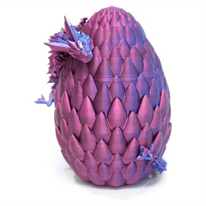 π3D-Printed Articulated Crystal Dragon