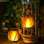 š„Last Day Promotion 49% OFFš„Dancing flame Solar Lantern Outdoor Lights