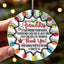 šBESTIES CHRISTMAS ROUND ORNAMENT