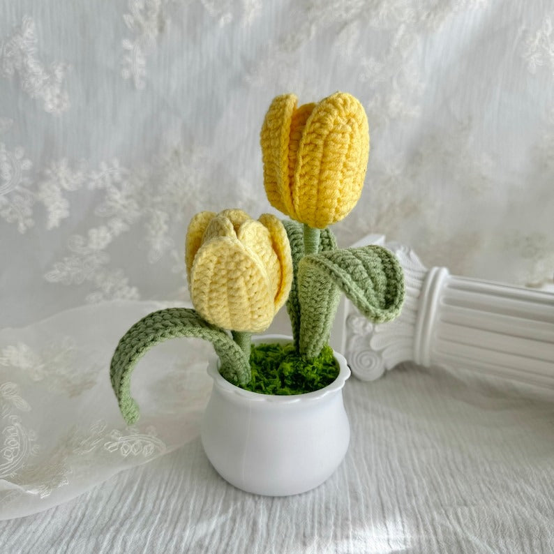 Handcrafted Tulips For Gift