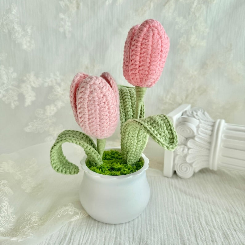 Handcrafted Tulips For Gift