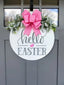 🐰Easter Welcome Bunny Door Sign🌸