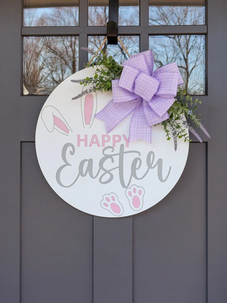🐰Easter Welcome Bunny Door Sign🌸