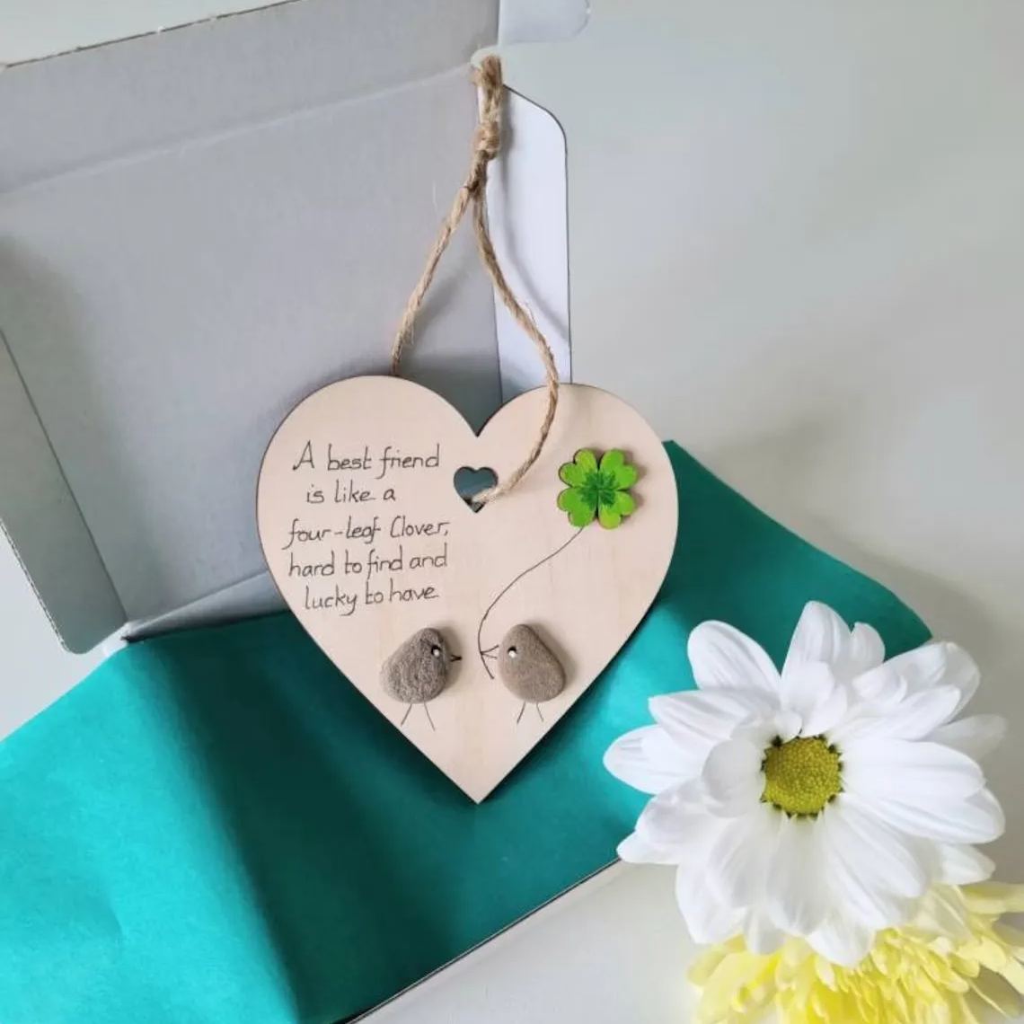 ✨Wooden Heart Decoration❤