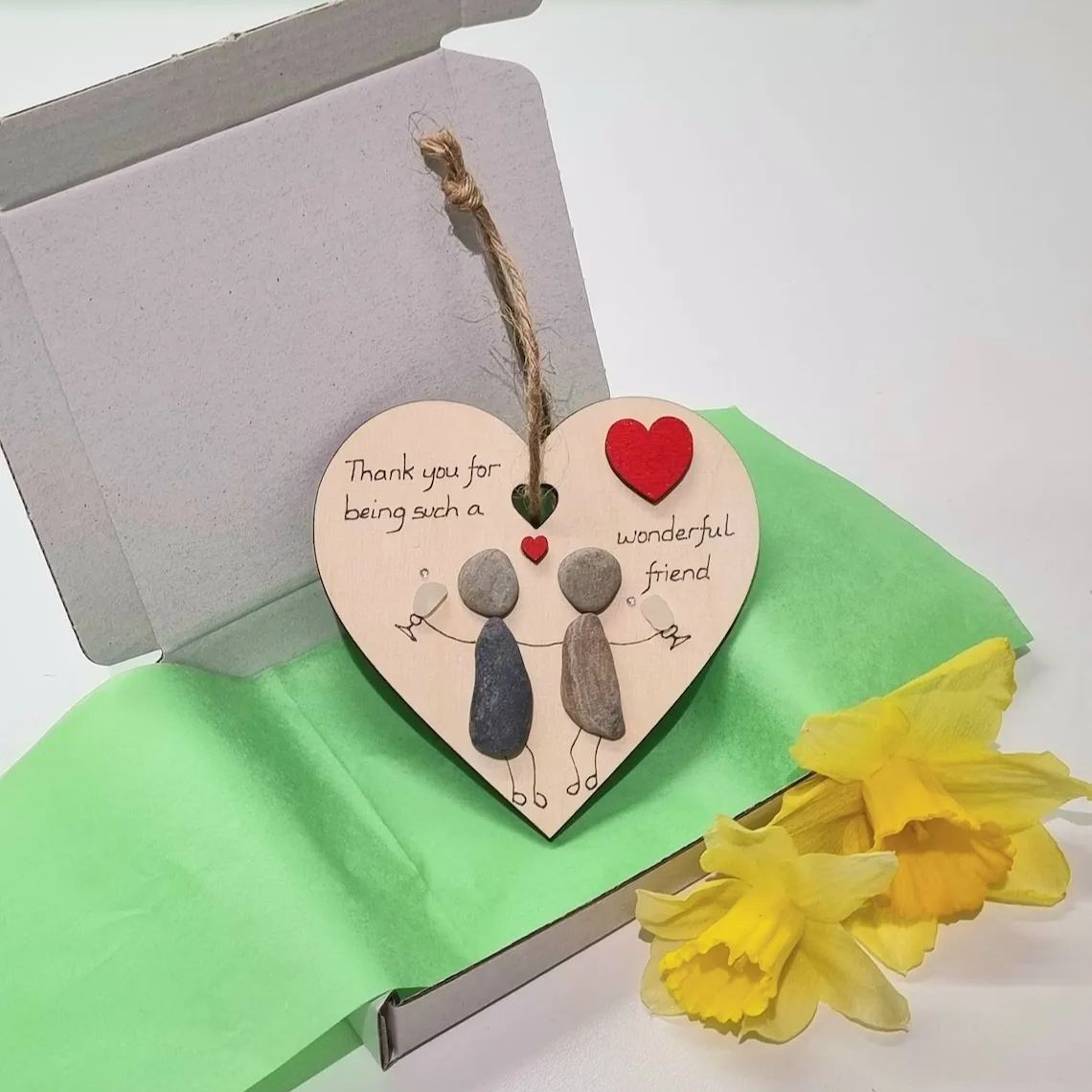 ✨Wooden Heart Decoration❤