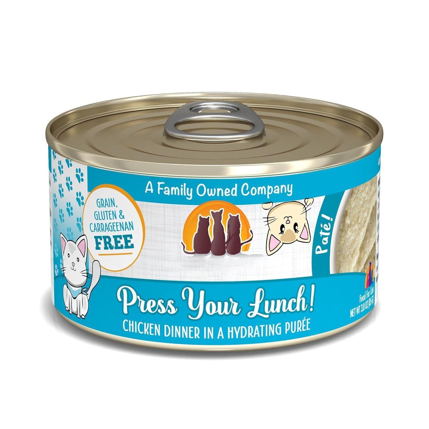 Press Your Lunch Cat Food, 3 oz