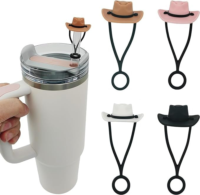 Silicone Cowboy Hat Straw Covers Cap Secondary image