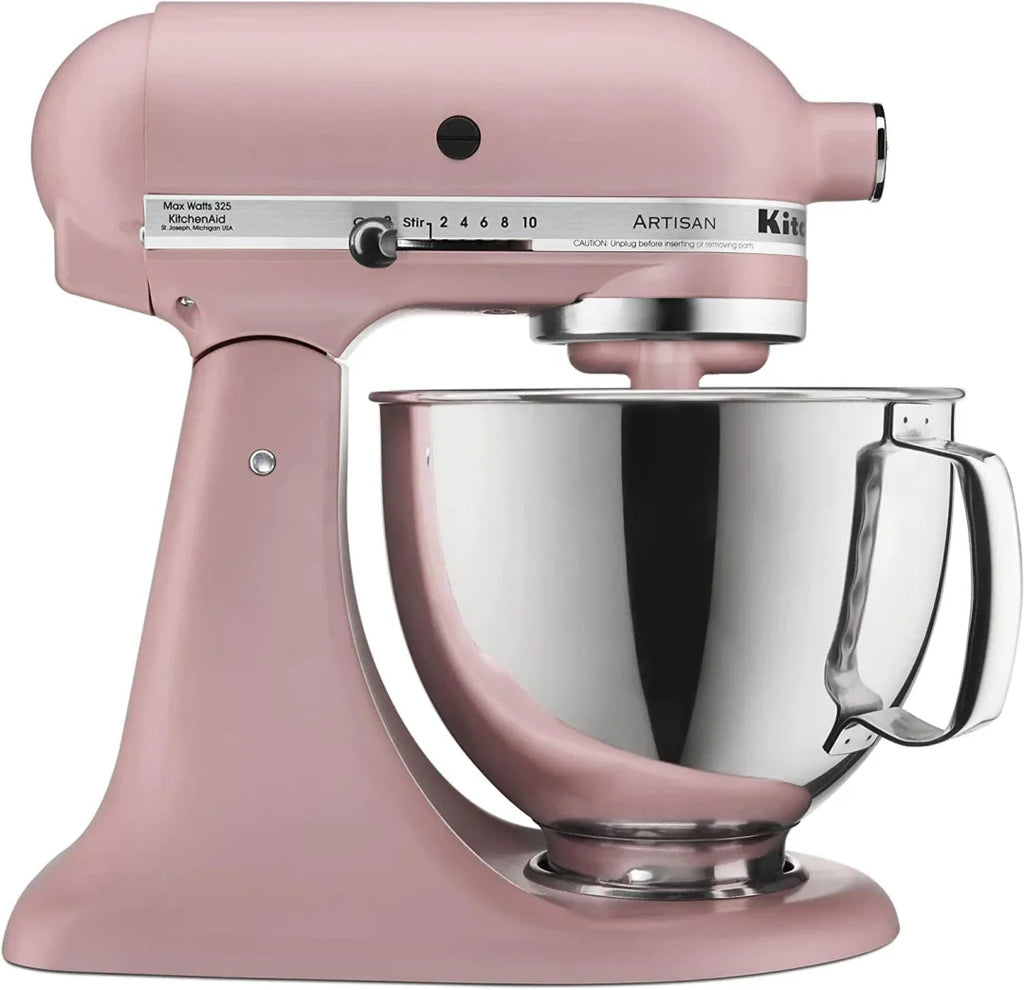 🔥SALE🔥 Tilt-Head Stand Mixer with Pour Fender, 5-Quart Stainless Steel Bowl