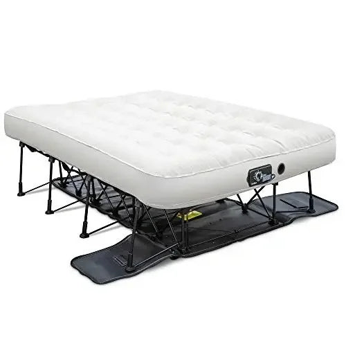 💝Last Day Clearance Sale-Air Mattress with Frame & Rolling Case Main image