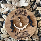 🔥Christmas pre-sale 50% OFF🎁✨Funny Wooden Friendship Christmas ornament❤