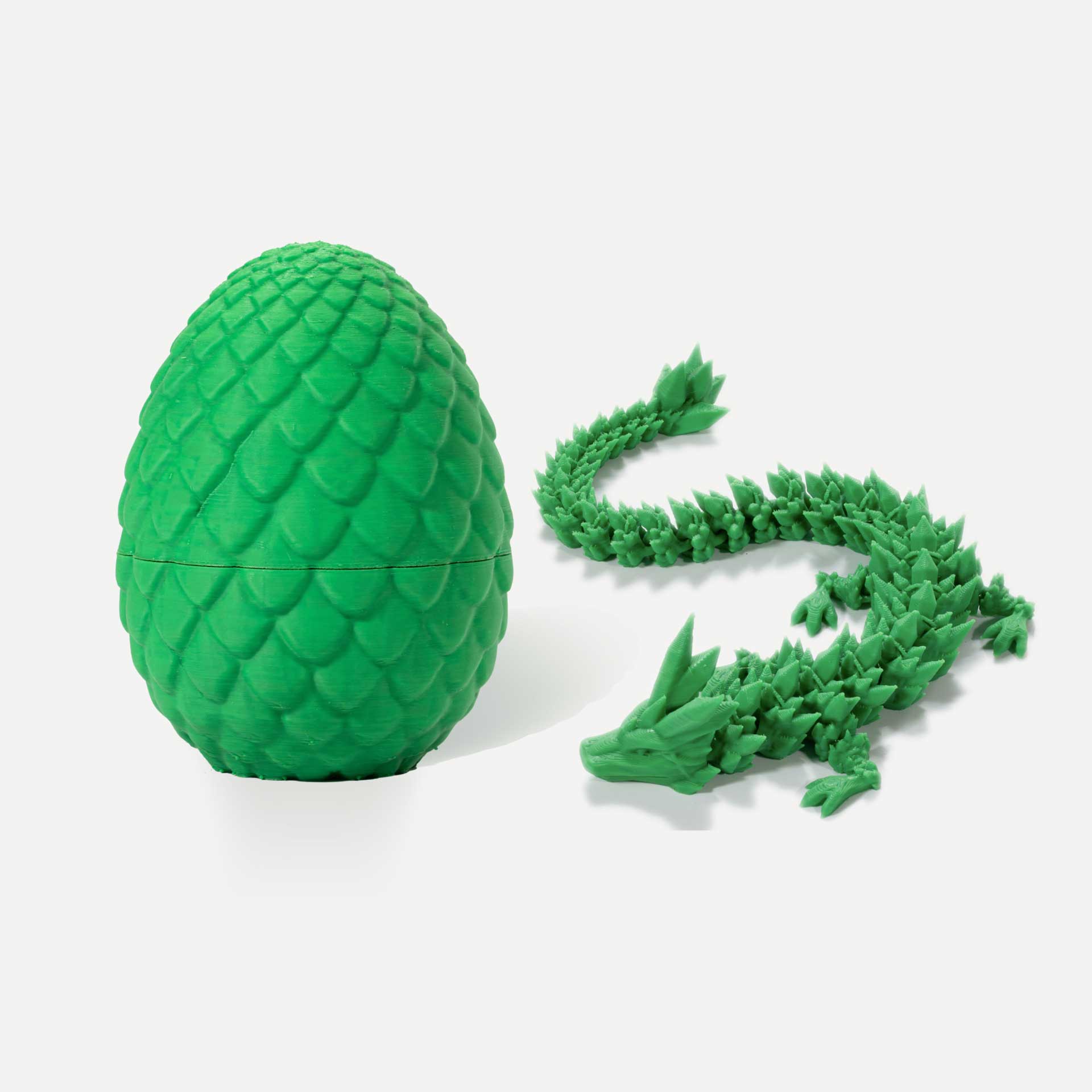 🐉3D-Printed Articulated Crystal Dragon