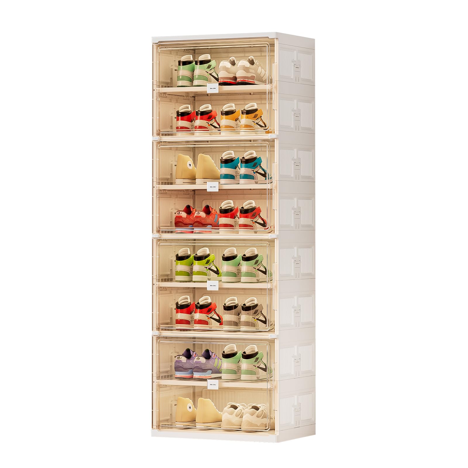 💥Clearance Sale💥Buy 2 Get 2 Free 🔥Foldable Shoe Rack Shoe Box for Closet Entryway