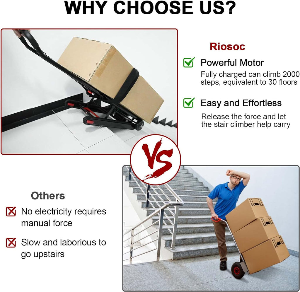 Electric Stair Climing Cart