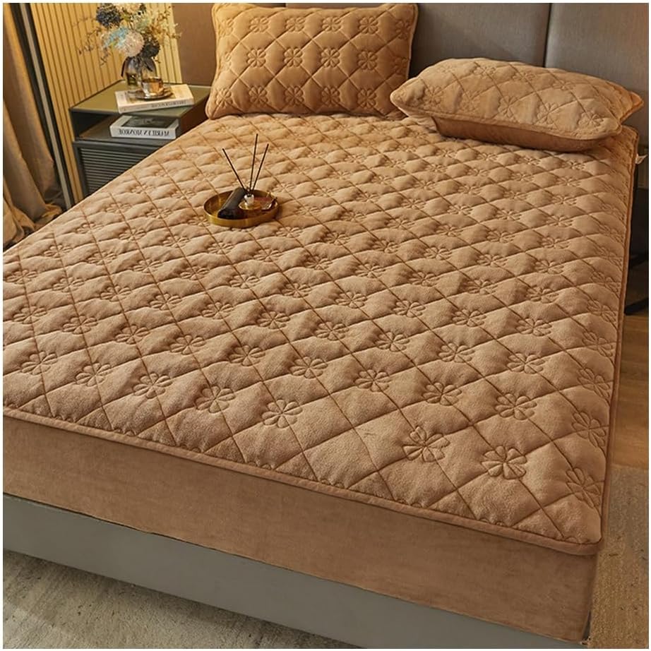 💝𝗧𝗼𝗱𝗮𝘆'𝘀 𝗦𝗽𝗲𝗰𝗶𝗮𝗹𝘀💝Buy 1 Get 2 Free💥Milk fleece Mattress Protector