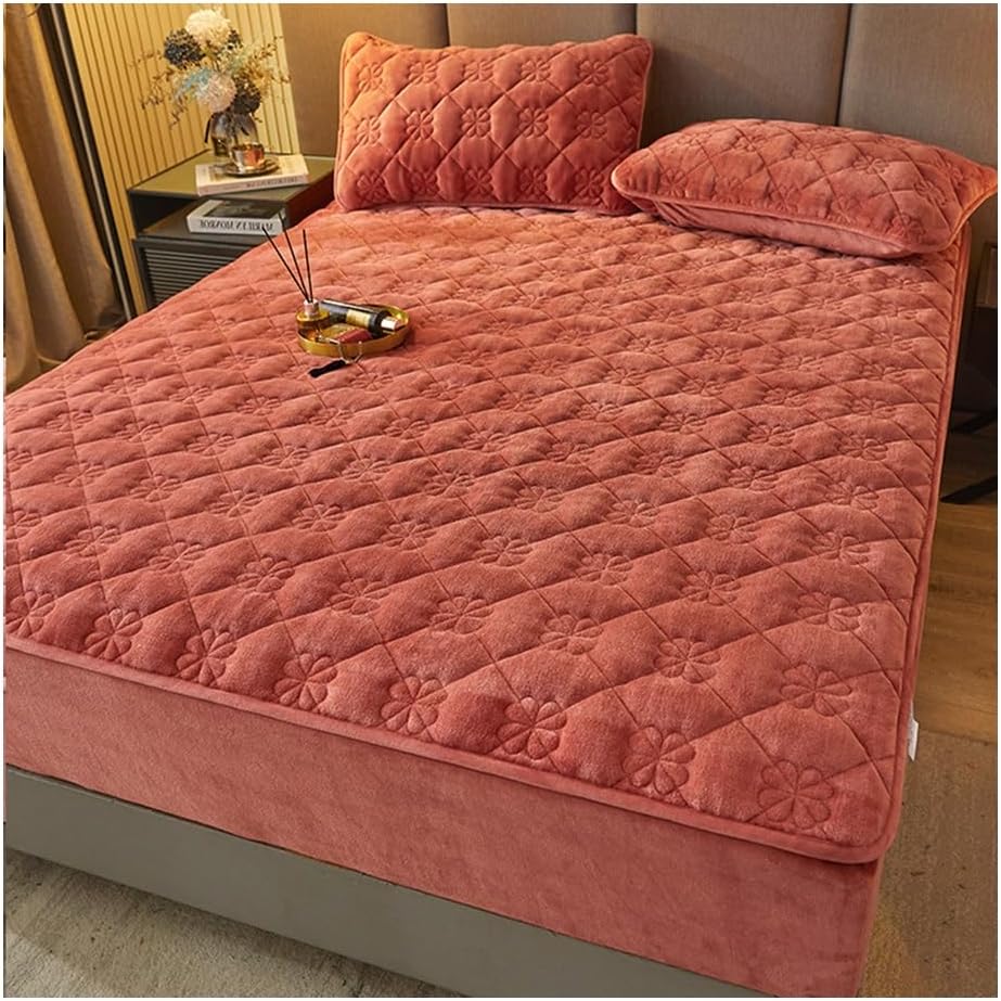 💝𝗧𝗼𝗱𝗮𝘆'𝘀 𝗦𝗽𝗲𝗰𝗶𝗮𝗹𝘀💝Buy 1 Get 2 Free💥Milk fleece Mattress Protector