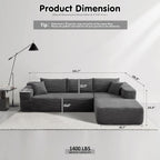 💝Today's Specials💝Minimalist L-Shape Couch