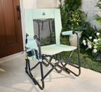 💝Special Offer💥Outdoor Pack Away Portable Rocking Chair✅400-lb Weight Capacity