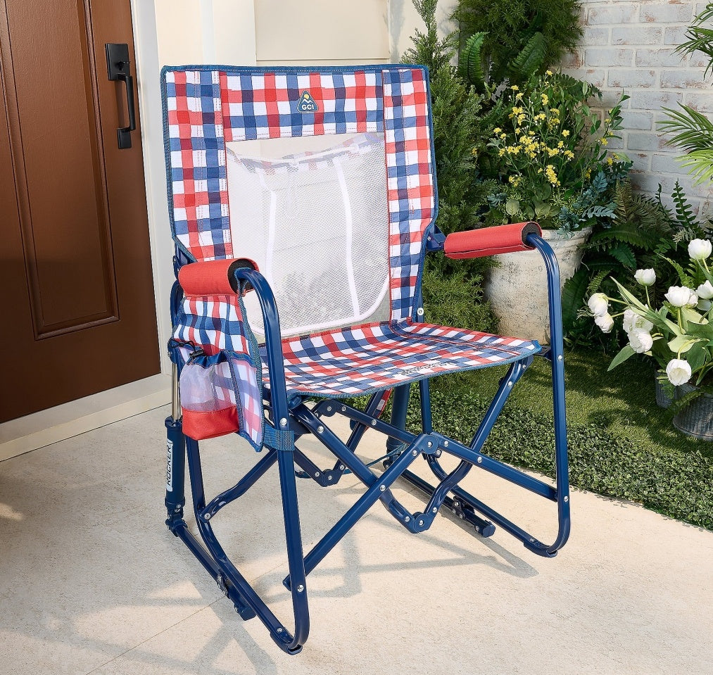 💝Special Offer💥Outdoor Pack Away Portable Rocking Chair✅400-lb Weight Capacity