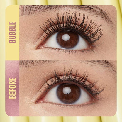 Bubble Washable Mascara, Buildable Mascara Volume and Length Formula for Bold, Separated Lashes
