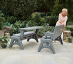 💝Buy 2 get 2 free💥Convert-a-Bench Gen II XL Designer Series Bench-to-Table