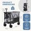 💥Clearance Sale💥400L Folding Wagon Cart for Camping and Outdoor Use