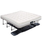 💝Last Day Clearance Sale-Air Mattress with Frame & Rolling Case