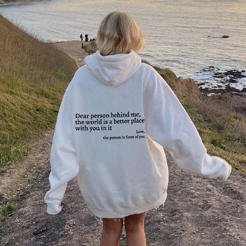 Dear Person Behind Me Sweatshirt Main image