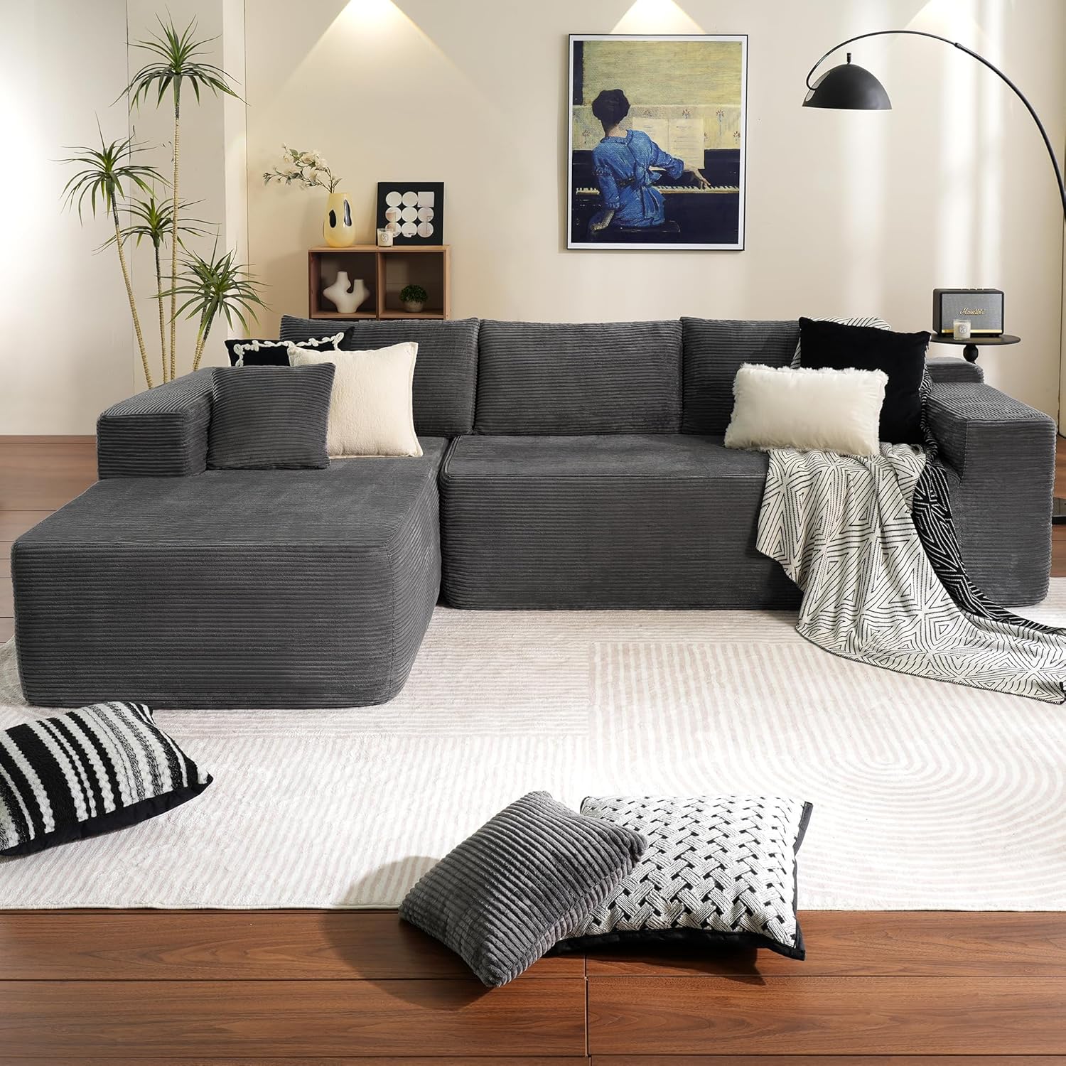 💝Today's Specials💝Minimalist L-Shape Couch