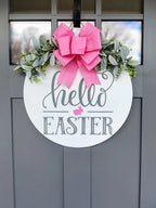 🐰Easter Welcome Bunny Door Sign🌸