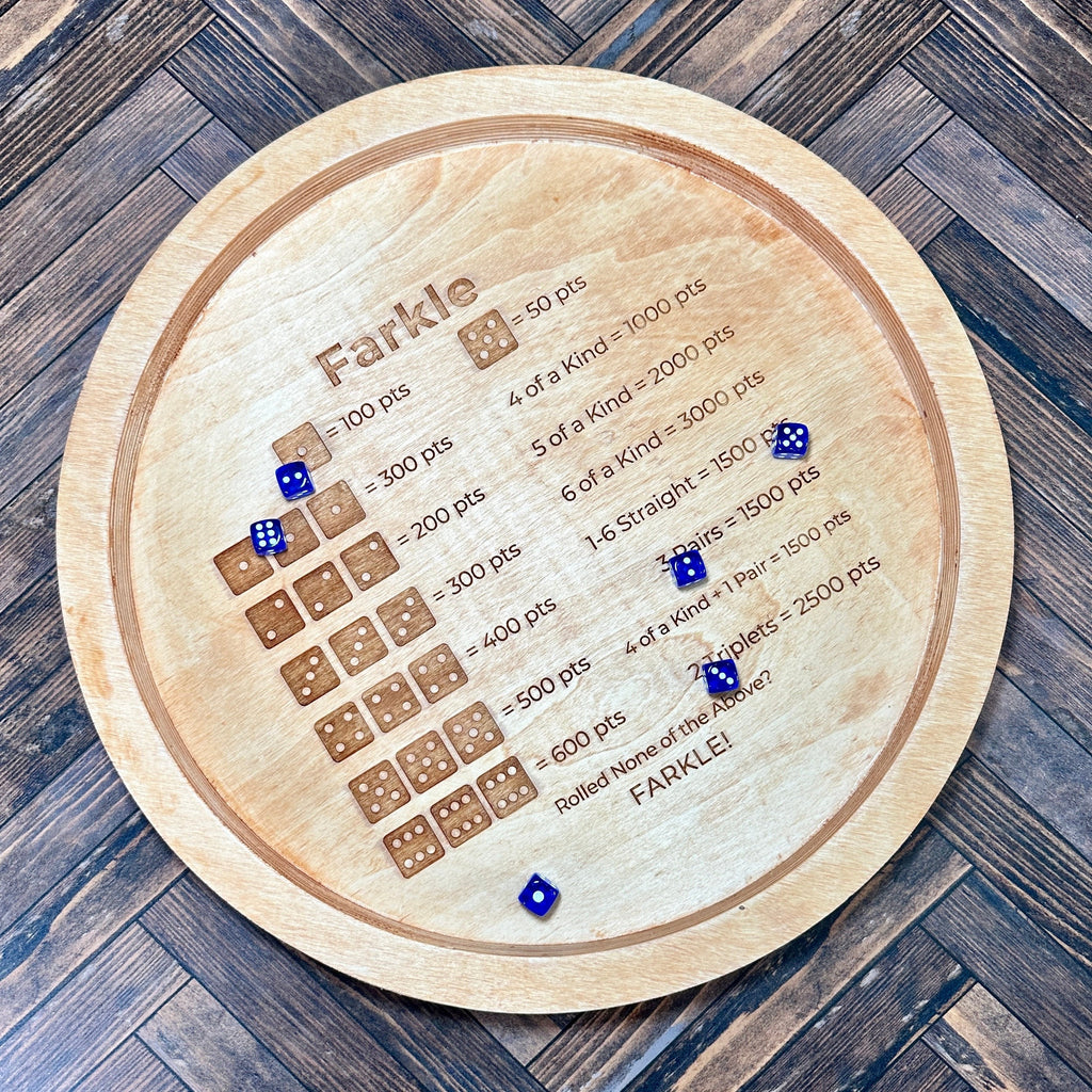 Farkle Dice Tray