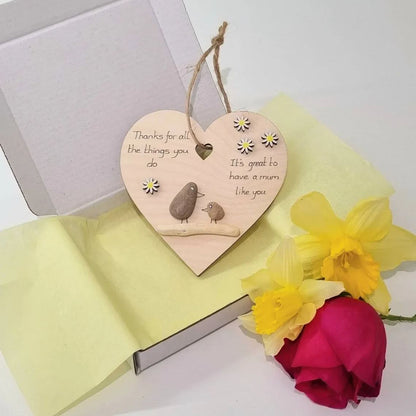 ✨Wooden Heart Decoration❤