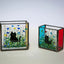 Cats lover gift, Cute Glass Cat Vase