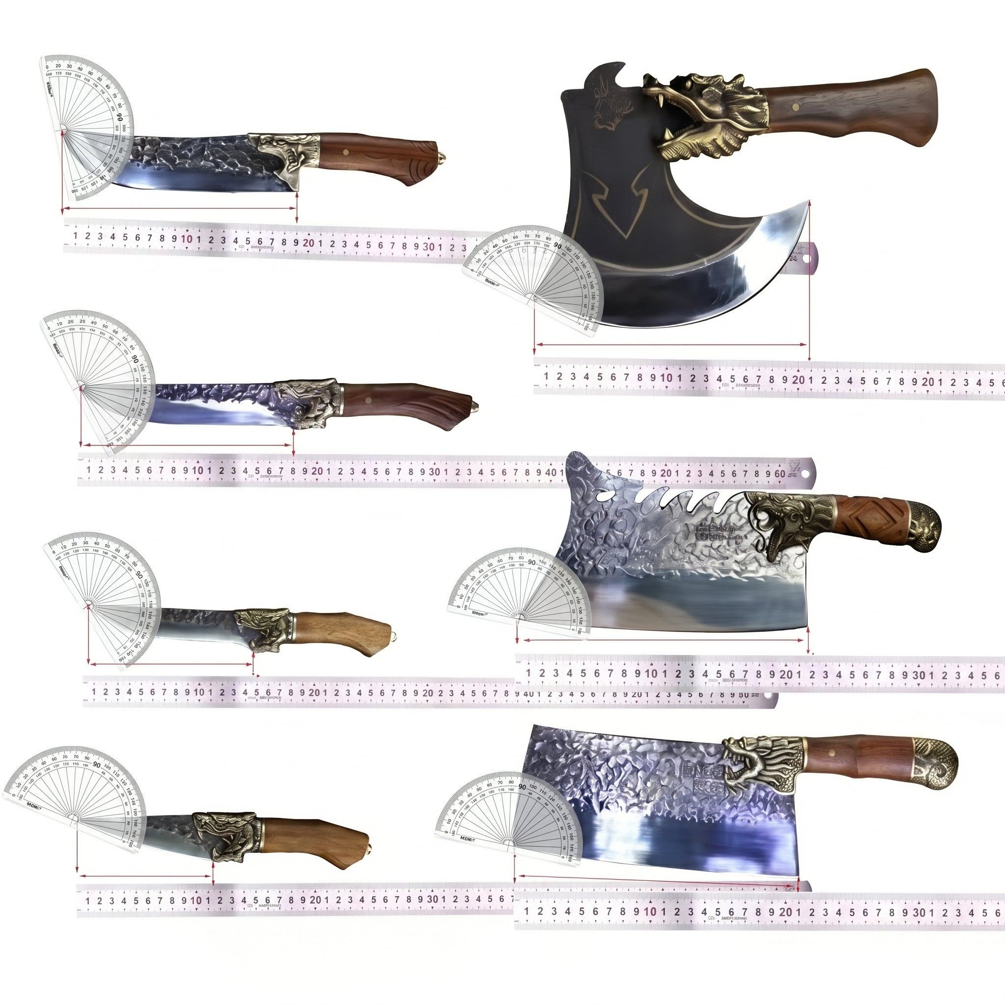 Longquan Knives 7 Pcs Set: The Ultimate Culinary Companion